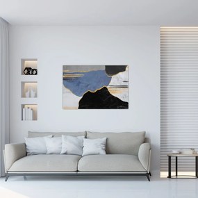 Tablou - Forme texturate (90x60 cm)