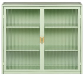 Bufet modern cu două uși, Verde | Aosom Romania