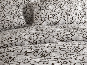 Lenjerie de pat din polibumbac ORIENT POLY gri Dimensiune lenjerie de pat: 70 x 90 cm | 140 x 220 cm
