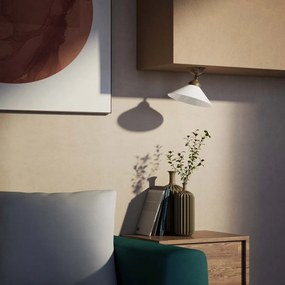 Plafoniera din alama si sticla design vintage Sofia