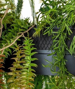 Lustra LED cu telecomanda Garden 120 negru