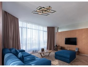 Globo 67299D1 - Plafonieră LED COLLI, 48W, 230V, maro/negru