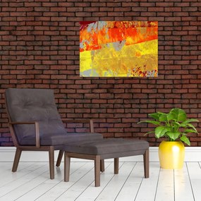 Tablou cu abstracție - pictura (70x50 cm)