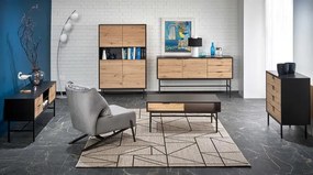Comoda cu decor Stejar artizanal, TUMBA