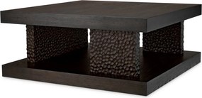 Masuta de cafea design LUX Bravon, Ebony oak veneer