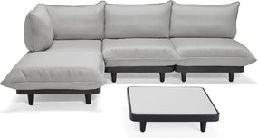 Set de grădină Paletti Large Royal cu masă, culori multiple - Fatboy Culoare: Lup Gri