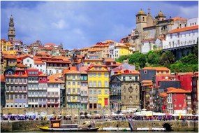 Tablou - Ribeira, Portugalia (90x60 cm)