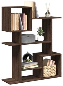 vidaXL Bibliotecă/separator cameră stejar maro 92x29x112 cm lemn
