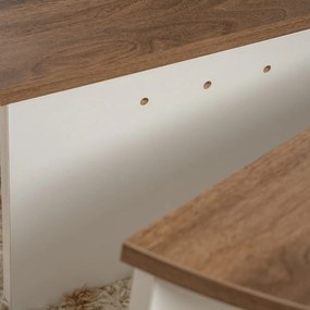 Masă de cafea Orion Walnut White
