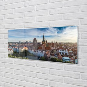 Tablouri acrilice Biserica Gdańsk Panorama