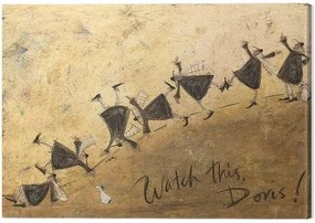 Tablou pe pânză Sam Toft - Watch This, Doris!