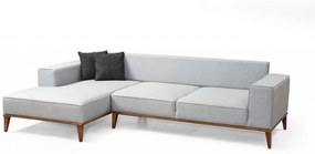 Coltar Extensibil Montana Corner Left (Chl+3R), Gri Deschis