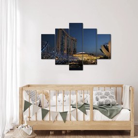 Tablou cu metropolă modernă (150x105 cm)