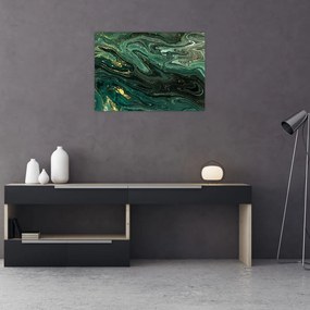 Tablou - Marmură verde (70x50 cm)