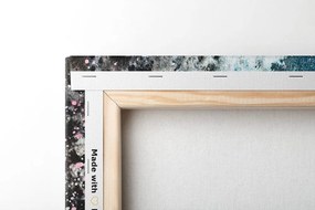 Tablou abstracție din acuarelă