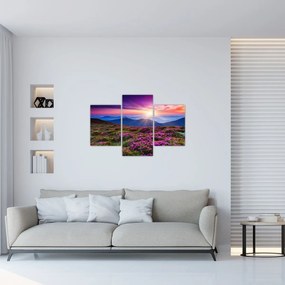 Tablou - Munte înflorit peisaj (90x60 cm)