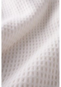 Pled Euromat Waffel Cream, 140 x 180 cm, crem