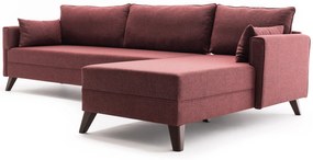 Canapea extensibilă Bellina 1 (bordo) (D). 1063026