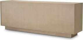 Comoda Design LUX, Lemn, Rattan, Borchard stejar albit