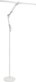 Brilagi - Lampă de podea flexibilă VARIO LED reglabilă, 14W/230V, 157 cm, albă