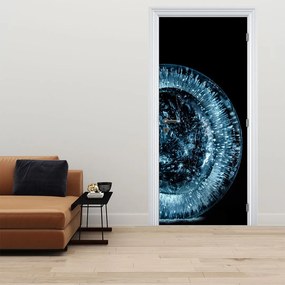 Fototapet pentru ușă - Picături de gheață (95x205cm)