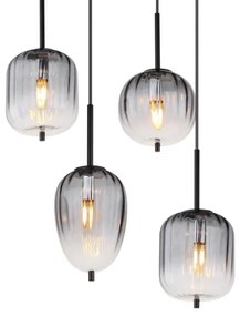 Lustră pe cablu Globo 15215-8 ATTILA 8xE14/40W/230V