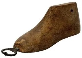 Desfacator sticle Shoe din lemn 18 cm