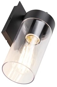 Lampă de perete exterioară modernă neagră - Rullo