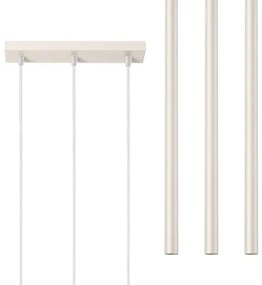 Lustră pe cablu Sollux SL.1514 PASTELO 3xG9/8W/230V crem