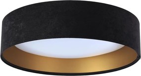 Plafonieră LED GALAXY LED/24W/230V negru/auriu