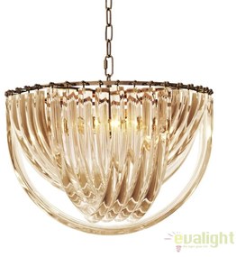 Candelabru design LUX Murano 50cm, champagne 111903 HZ