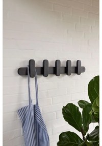 Cuier de perete negru din lemn de frasin Merry - Hübsch