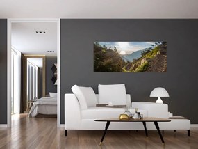 Tablou - Muntele Olimpus (120x50 cm)