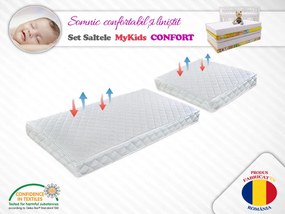 Set saltele Cocos Confort II 120x70x8 cm + 50x70x8 cm