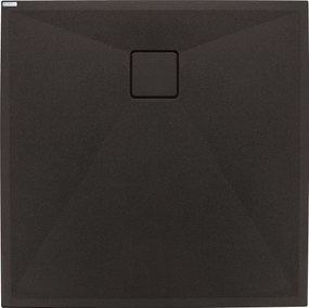 Deante Correo cădiță de duș pătrată 80x80 cm negru KQR_N42B