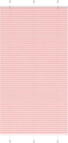 vidaXL Jaluzea plisată roz 110x200 cm Lățime țesătură 109,4 cm