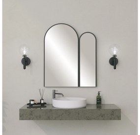 Oglindă decorativă Titeku (negru) . 1093650