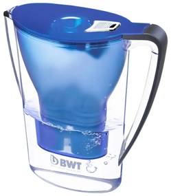 Cana pentru filtrarea apei Nitec BWT B704 Penguin, 2,7 L, Imbogatire cu magneziu, Fara BPA, Albastru