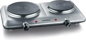 Severin DK 1014 - Plită electrică dublă 2500W/230V inox