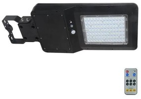 Lampă stradală solară LED cu senzor, 40W, 9,6V, IP65, 4000K + telecomandă