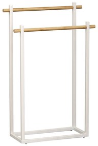 Suport pentru prosoape cu două brațe MAT, 82 x 52 x 20 cm