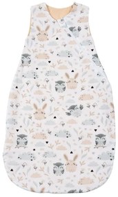 Sac de dormit de vara din bumbac 100% 3-12 luni Kidizi Forest Friends, 0.5 tog