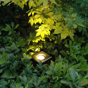 Spot îngropat din oțel 10,5 cm IP65 - Basic Square