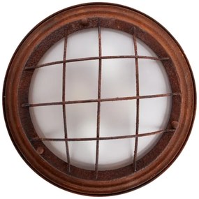 Brilliant - Plafonieră TYPHOON 2xE27/30W/230V roșu-maro