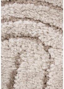 Covor bej rotund ø 160 cm Panglao New York Taupe – Elle Decoration