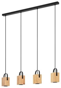 Lustră LED pe cablu AYLES 4xGU10/3W/230V Eglo 43748