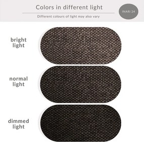 Pat boxspring maro cu spațiu de depozitare 180x200 cm Caya – Maison de Rêve