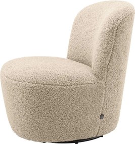 Fotoliu pivotant LUX Doria, canberra sand 115108 HZ