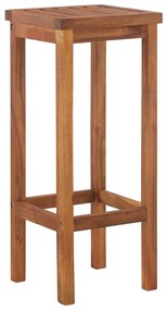 44016 vidaXL Scaune de bar, 2 buc., lemn masiv de acacia