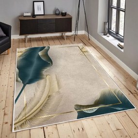 Covor, ELS2435, 140x220 cm, Catifea, Multicolor